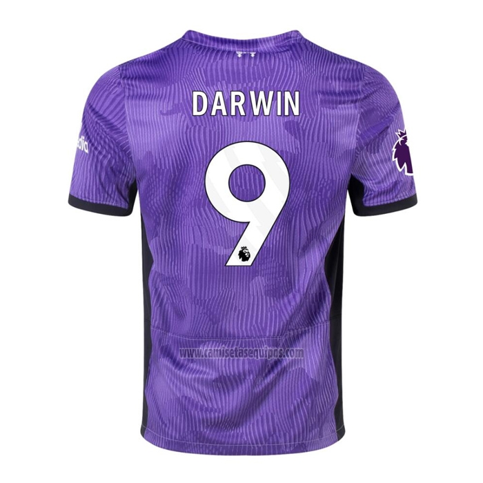 Camiseta Liverpool Jugador Darwin Tercera 2023-2024